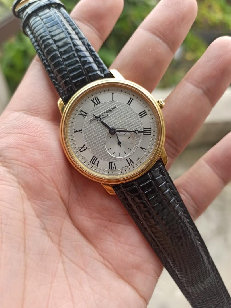 Frederique Constant Slim Line 37mm Dress Watch Small Seconds