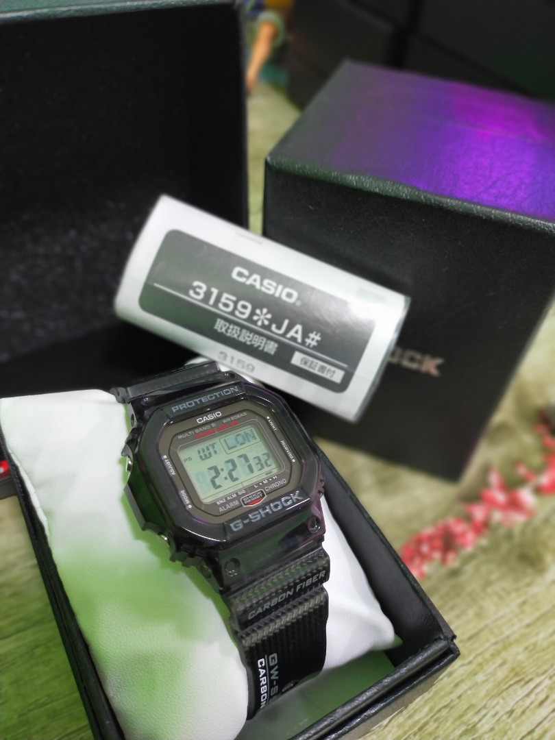 GWS 5600 CORBON FIBER ORIGINAL Men s Fashion Watches