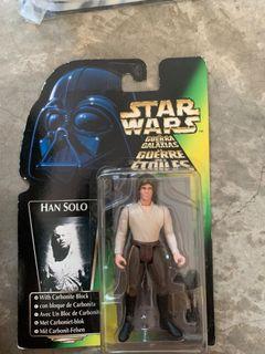 Han Solo with carbonite block (Kenner)