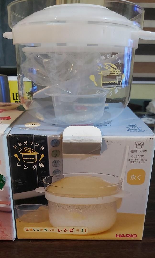 Hario microwave & vegetable cooker (Category: Cookers) located in Binan City. Submitted by rdgerevilla (Listing ID 1163527817, Image 2). Description: Hario microwave & vegetable cooker - available ( 2 items) - color: lid ( white) - orig price: 1900 to 2100 - japan brand - 1200 each - 2100 take all.