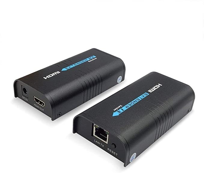 HDMI Extender, AGPtek LKV373 100M over Ethernet Network Routers ...