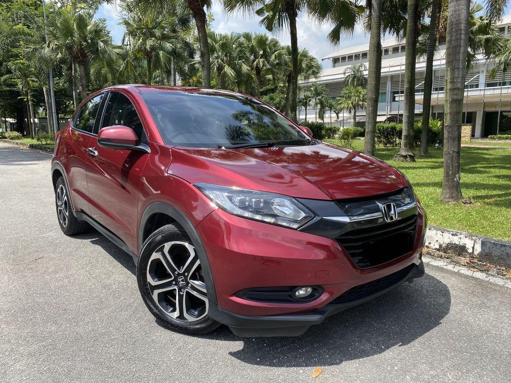 Honda HRV 1.8 V spec 2018 Full Service Honda, Cars, Cars for Sale on Carousell