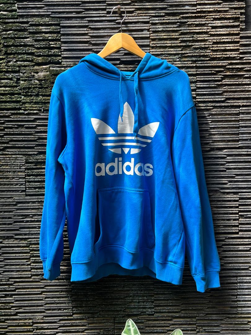 Sweater top adidas biru