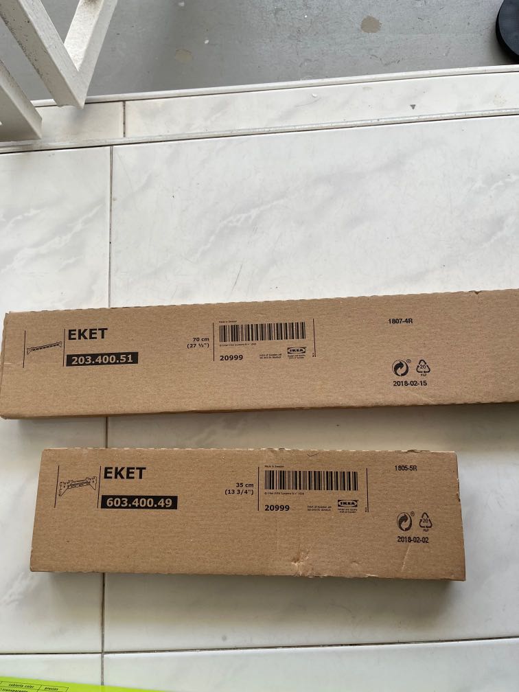 Ikea Eket Suspending Rail 35cm/70cm, Furniture & Home Living, Furniture