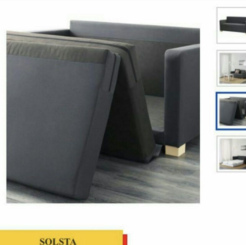 Ikea Solsta Sofa Bed, Furniture & Home Living, Furniture, Sofas on