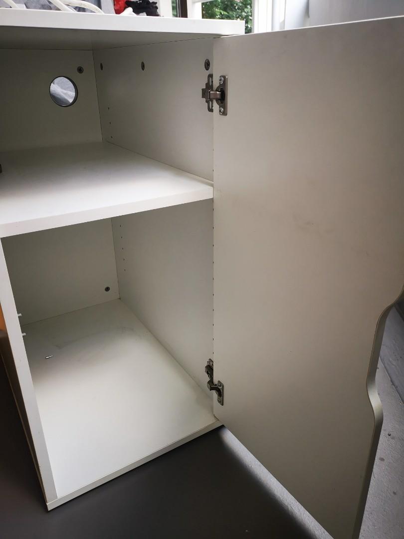 Ikea under table storage leg, Furniture & Home Living, Furniture