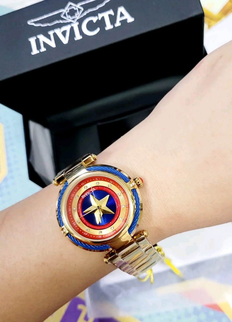 Captain marvel invicta watch hot sale