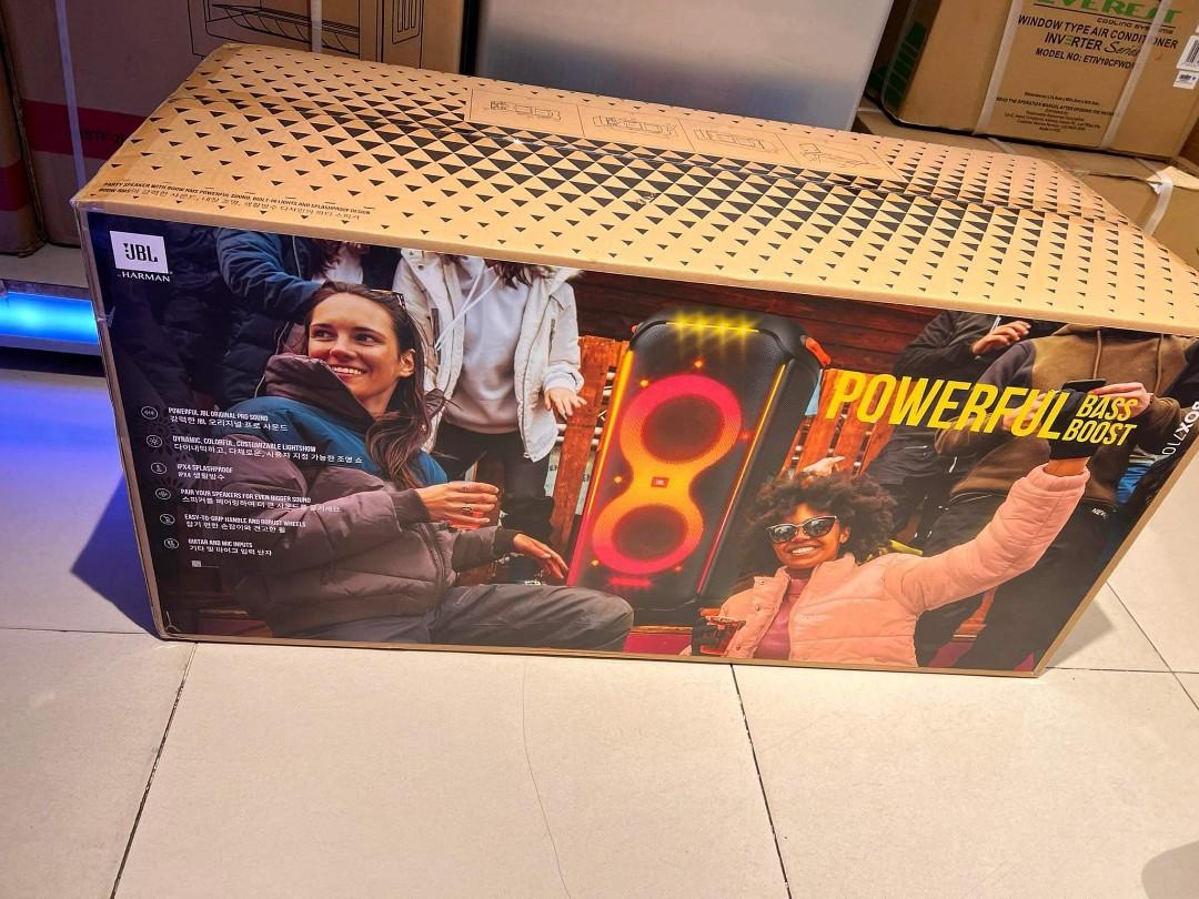 JBL Party Box (Category: Soundbars, Speakers & Amplifiers) located in Manila. Submitted by chuck_claros (Listing ID 1163579719, Image 3). Description: ☆Note: Brand new product, factory sealed unit. ☆For Sale! We Have Physical Stores. ☆Note: COD (charges may applied) jbl partybox 710 Srp 39,999 Cash price 37499 ●1year warranty Parts and Services ●7 days replacement for factory deffect ●WE offer Delivery around Metro Manila ●We have physical store 