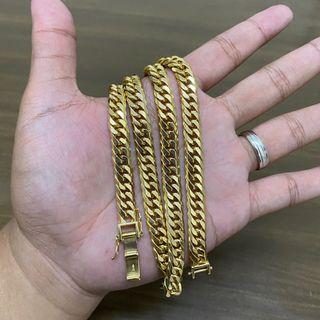 K18 Japan Gold 8cut Necklace