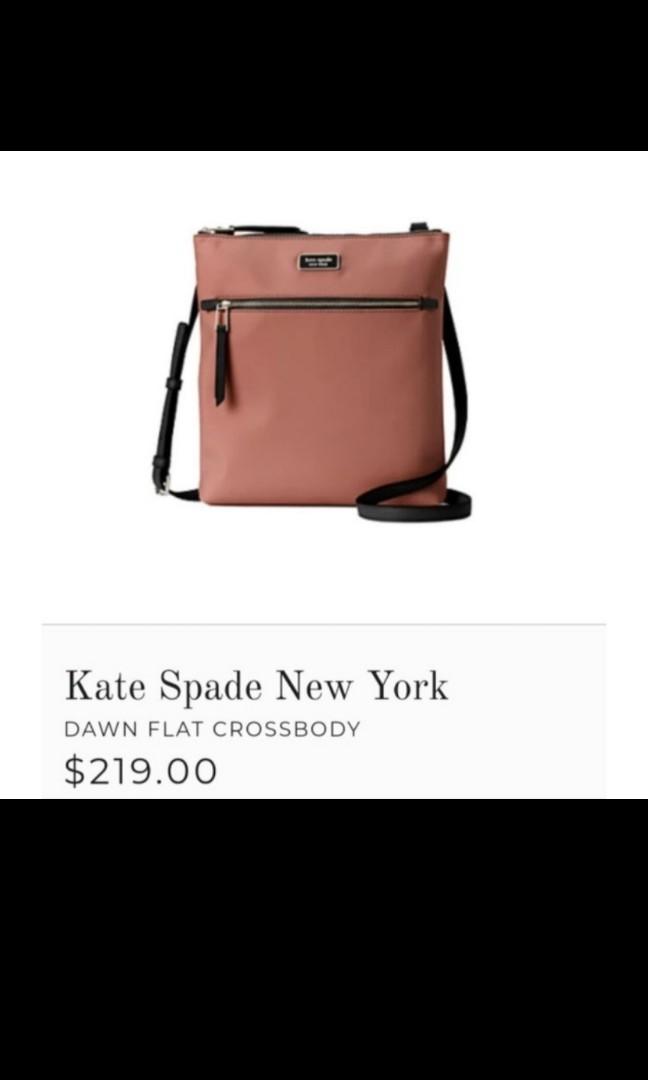 KATE SPADE New York Dawn Flat Crossbody, Luxury, Bags & Wallets on Carousell