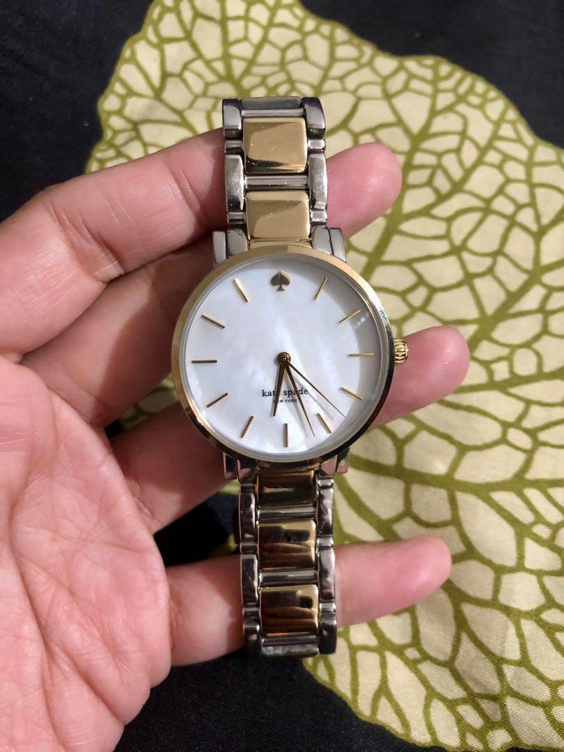 Kate Spade two tone watch used good condition