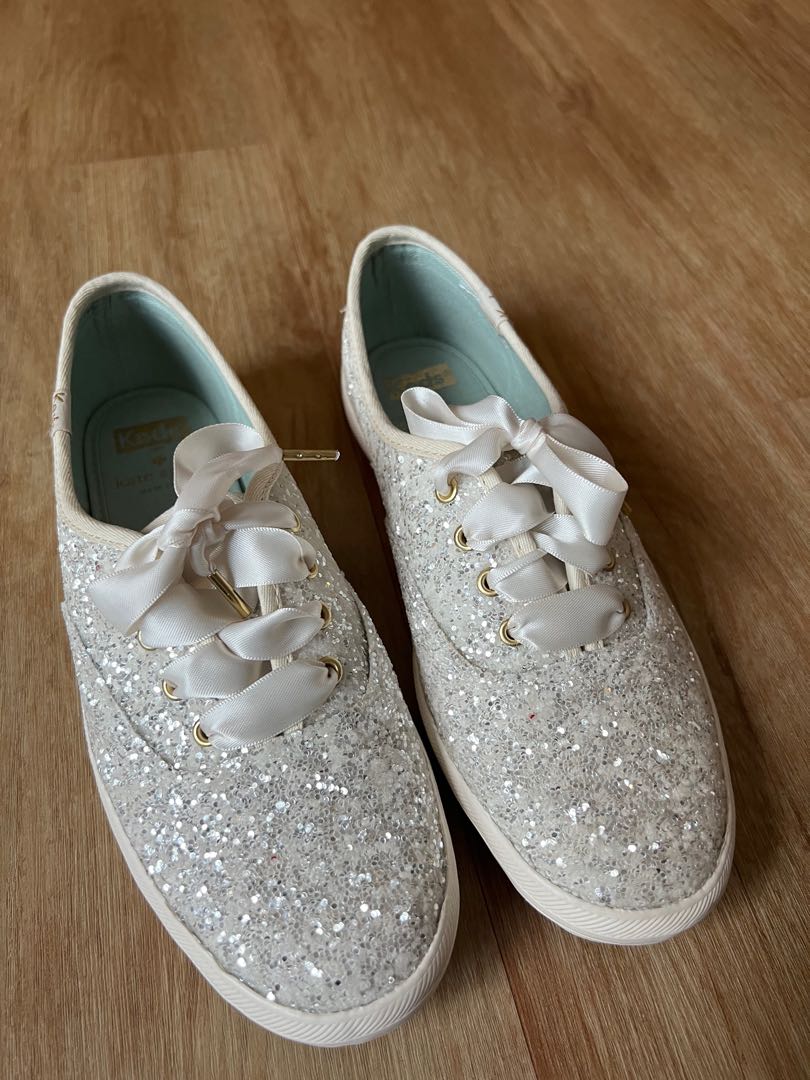 Keds x Kate Spade Glitter BRAND NEW, Women's Fashion, Footwear, Sneakers on  Carousell