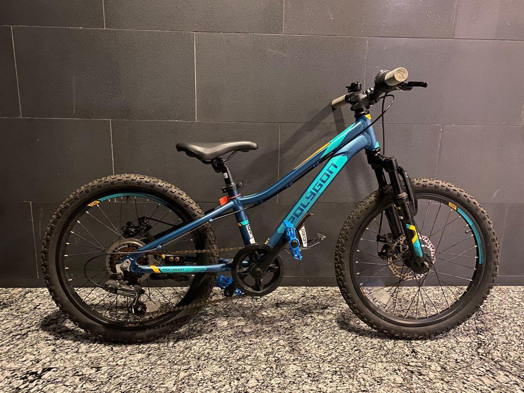 Kid s polygon 20 inch mountain bike Sports Equipment Bicycles
