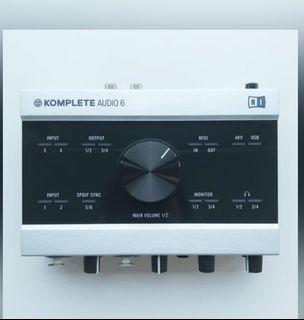 Native instruments Komplete Audio 6 Audio Interface