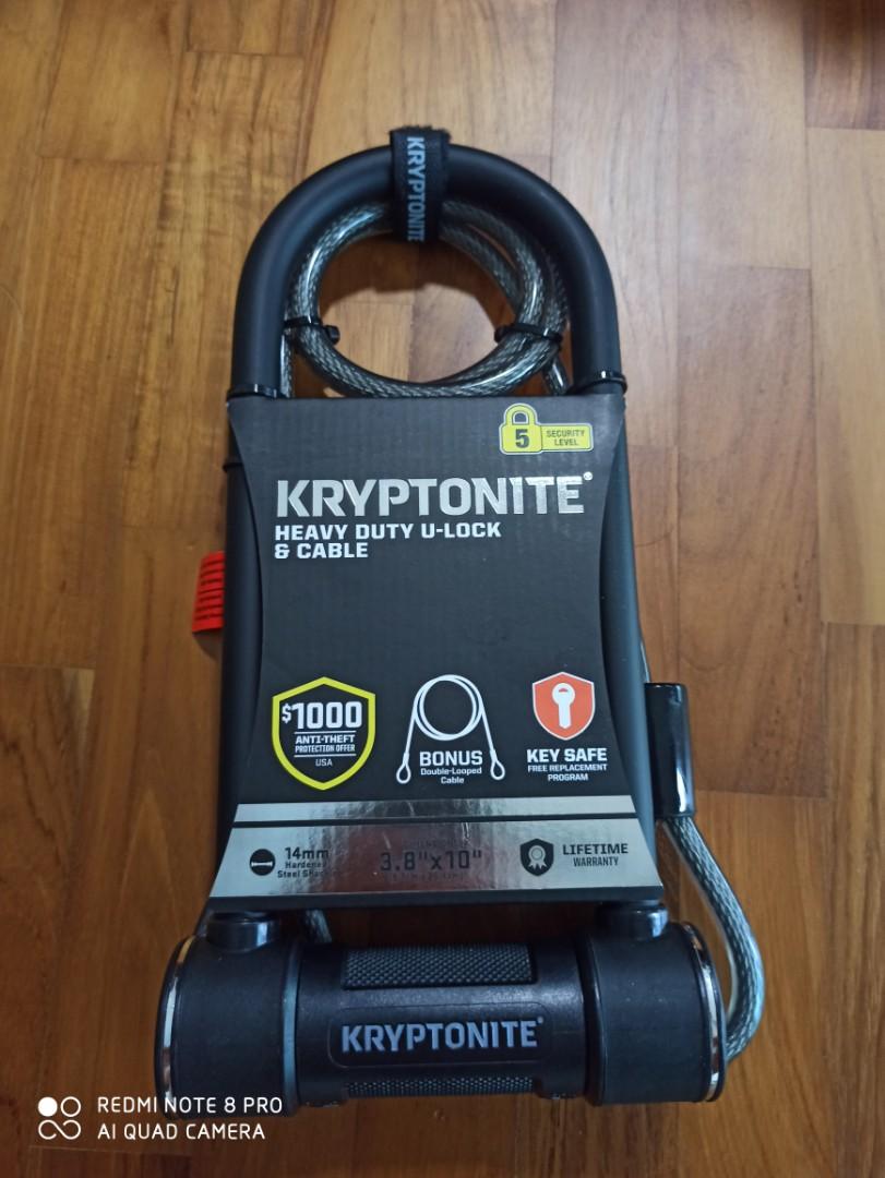 Kryptonite Bicycle Lock, Sports Equipment, Bicycles & Parts, Parts