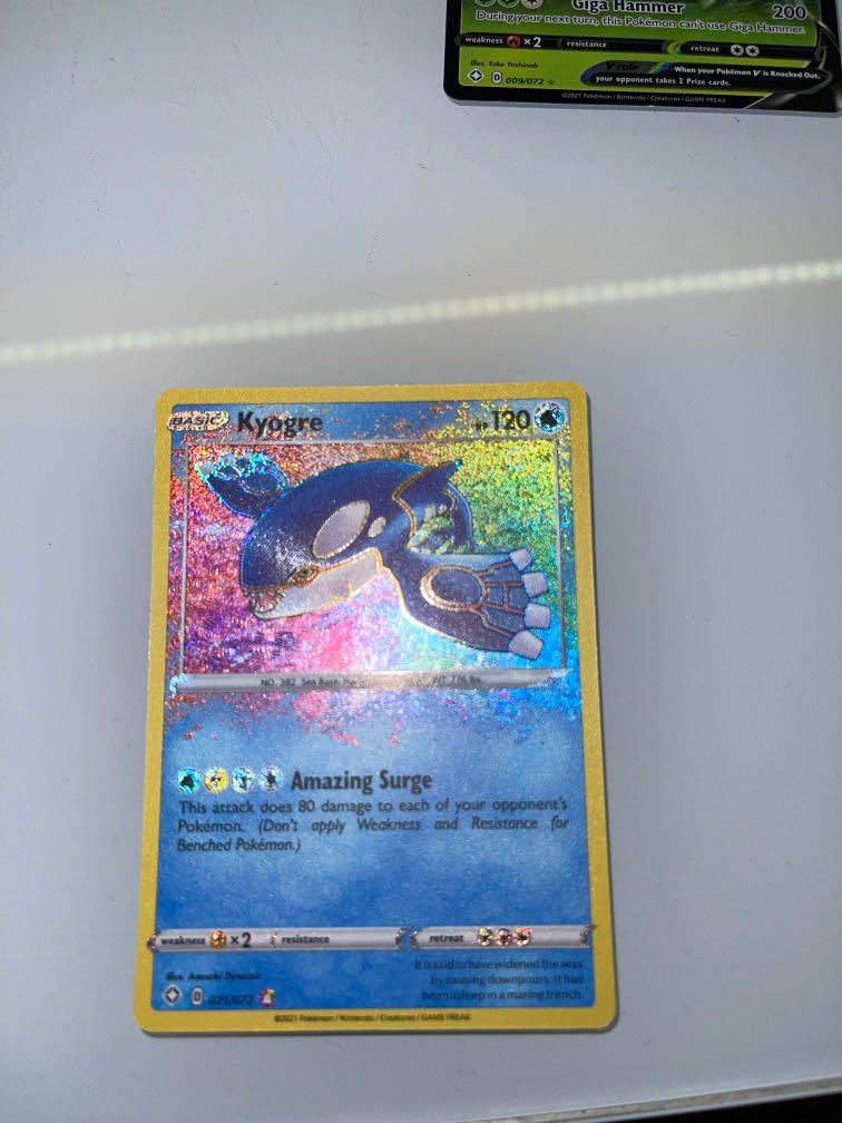Kyogre Amazing Rare Pokemon Card, Hobbies & Toys, Toys & Games on Carousell Kyogre Amazing Rare Pokemon Card, Hobbies & Toys, Toys & Games on Carousell