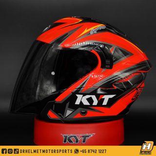 KYT Helmet NFJ Hafizh Sharin PE5CAO (Latest Design /PSB Approved)