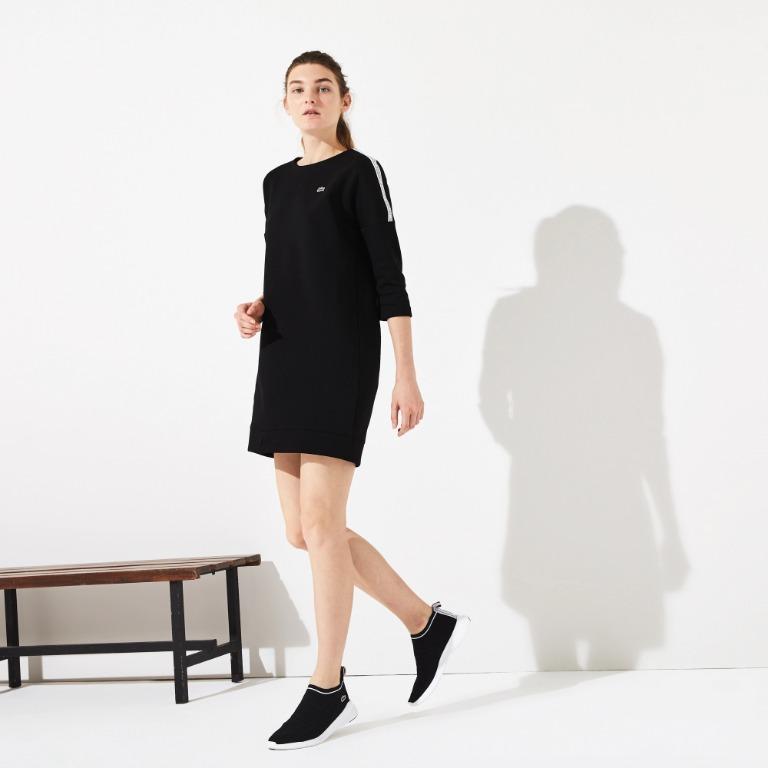 Lacoste discount sweatshirt dress