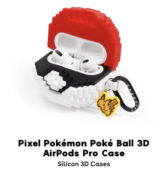 [Last Piece] [Pokemon x CaseTiFy] Pixel Pokemon Poke Ball 3D AirPods ...