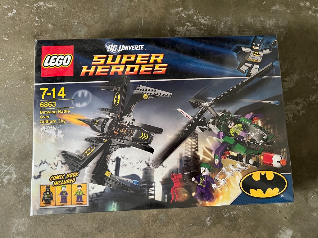 LEGO 6863 Batwing battle over Gotham City Hobbies Toys Toys