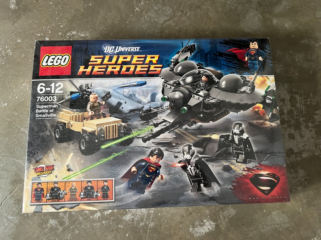 LEGO 76003 Superman Battle of Smallville Hobbies Toys Toys Games on Carousell