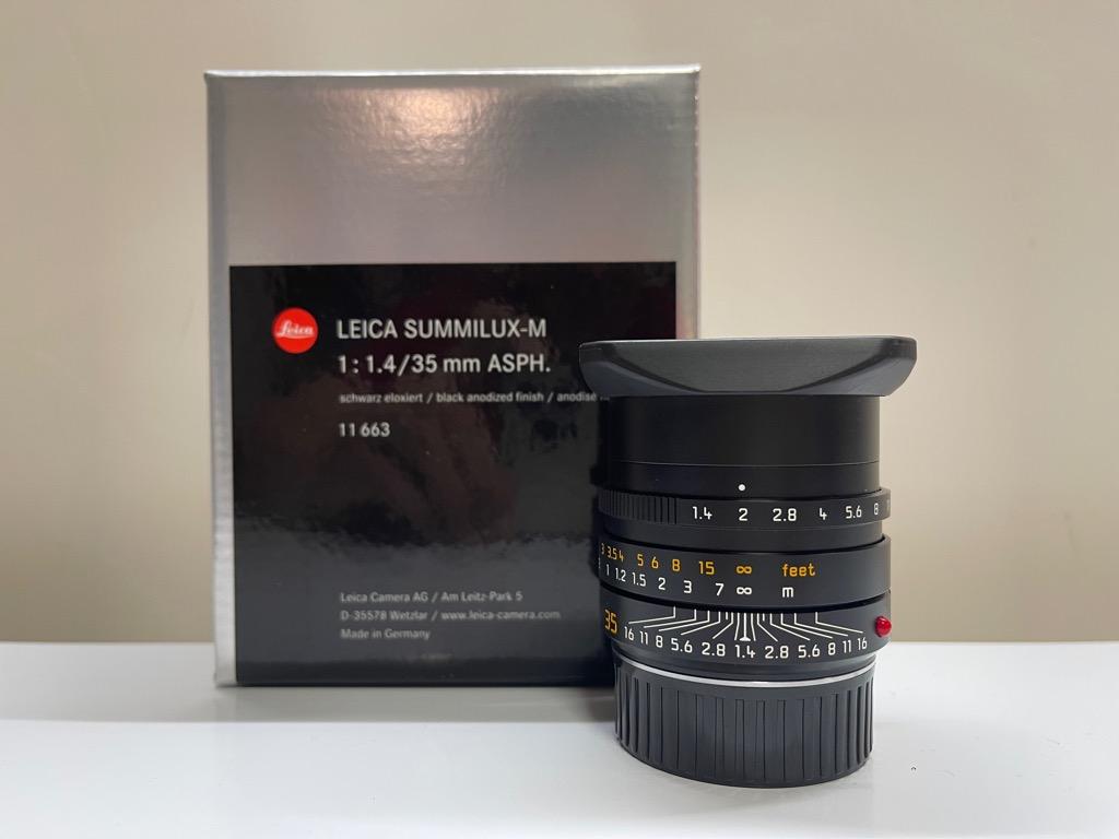 Leica Summilux-M 35mm F1.4 11663, 攝影器材, 鏡頭及裝備- Carousell