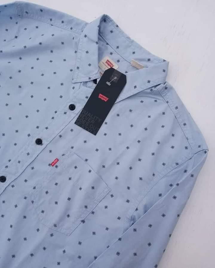 Levi's Slim One Pocket Shirt, Fesyen 
