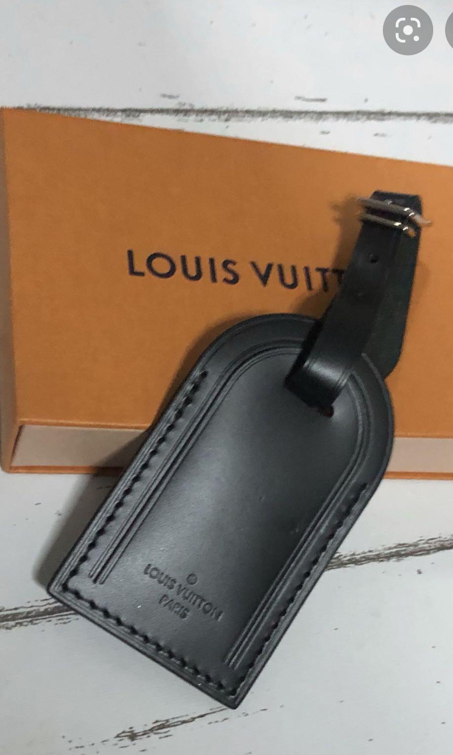 Louis vuitton small luggage tag top