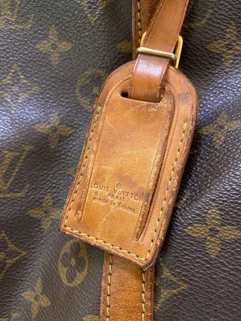Louis Vuitton Monogram Sac Souple 50 Boston Duffle Bag Leather ref