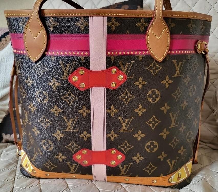 Limited Edition: Louis Vuitton Catogram Neverfull MM, Luxury, Bags &  Wallets on Carousell