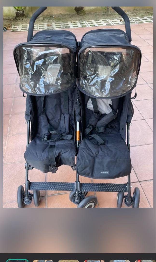 Maclaren twin cheap techno rain cover