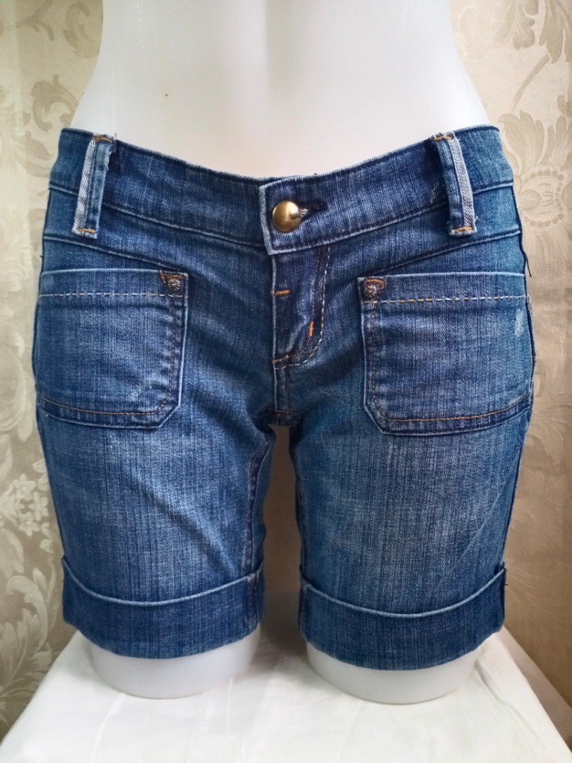 MANGO DENIM SHORT, Women's Fashion 