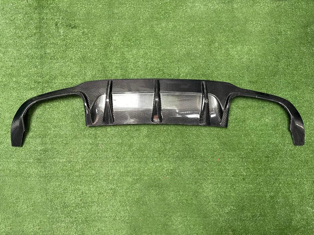Mercedes Benz C63 AMG Rear Diffuser Carbon Fiber 2012 2013 2014, Car ...