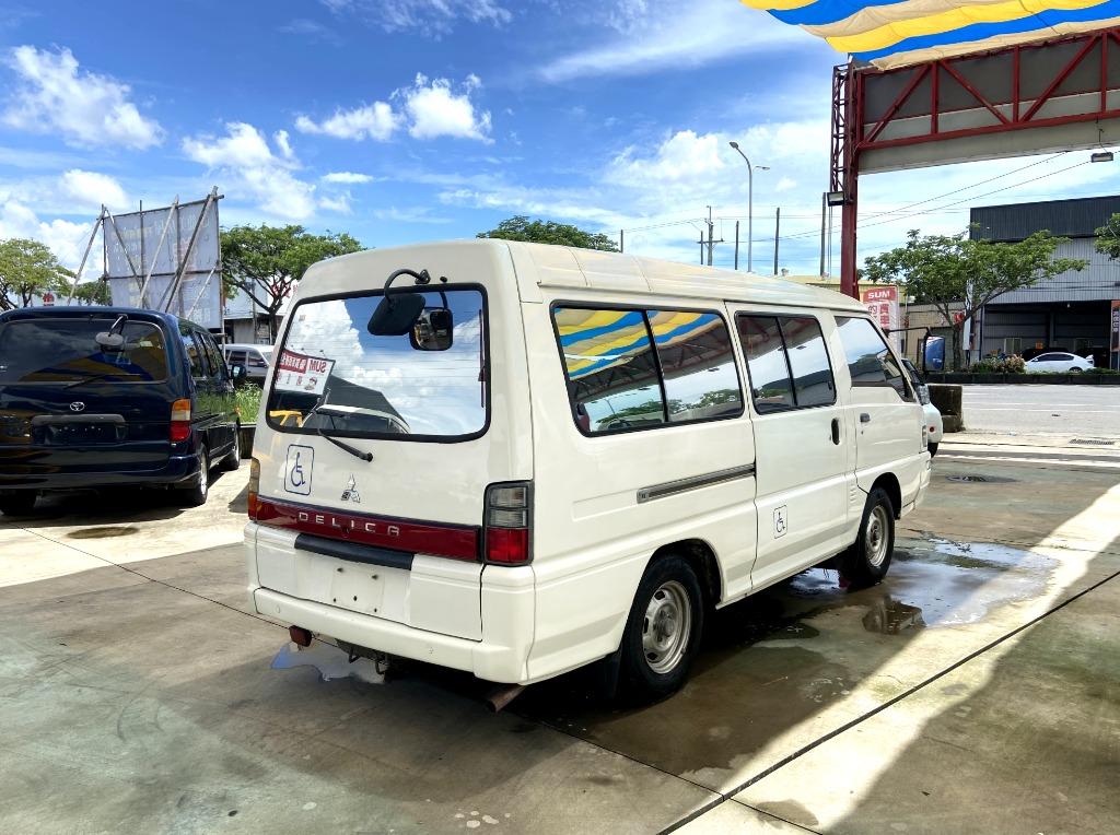 Mitsubishi Delica廂車 得利卡 福祉車 政府單位一手車 合法輪椅升降機 復康巴士 無障礙 輪椅車 復康車 可驗車 可全貸 免聯徵 汽車 汽車出售在旋轉拍賣
