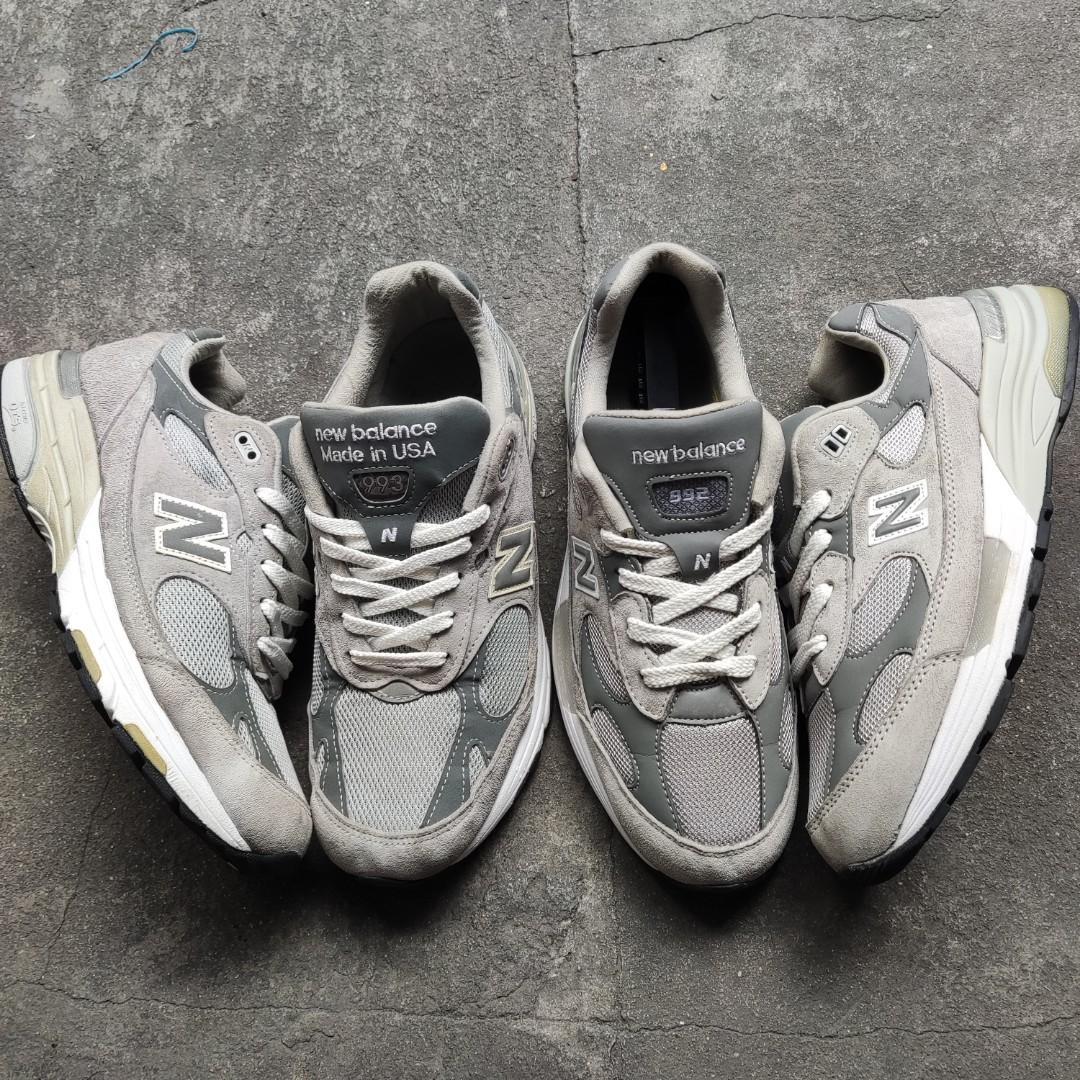 New Balance 992 \u0026 993 Made in USA, Men 