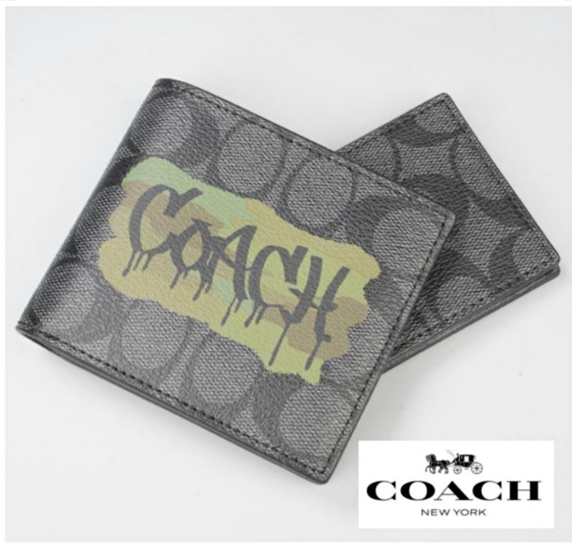 Coach graffiti wristlet on sale