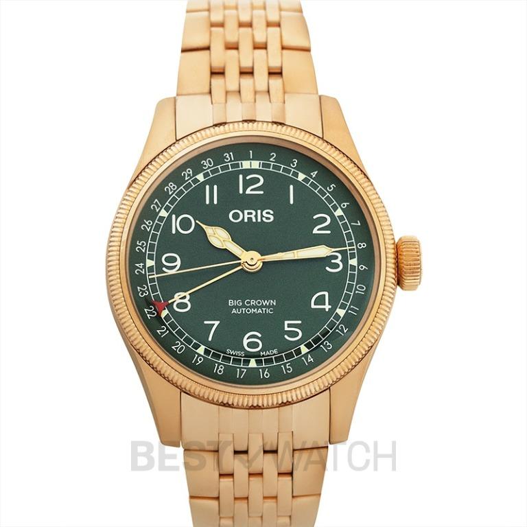 NEW Oris Oris Big Crown Automatic Green Dial Bronze Men s Watch