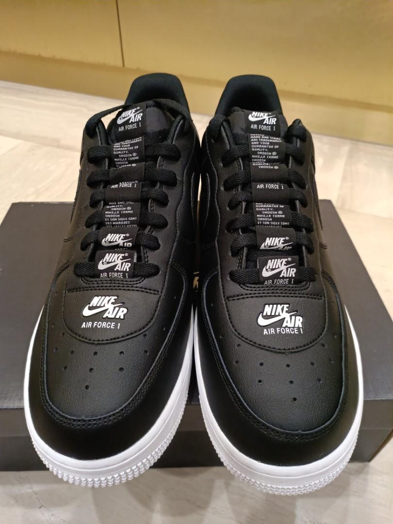 Nike Air Force 1 07 LV8 3 Double Air Pack Black