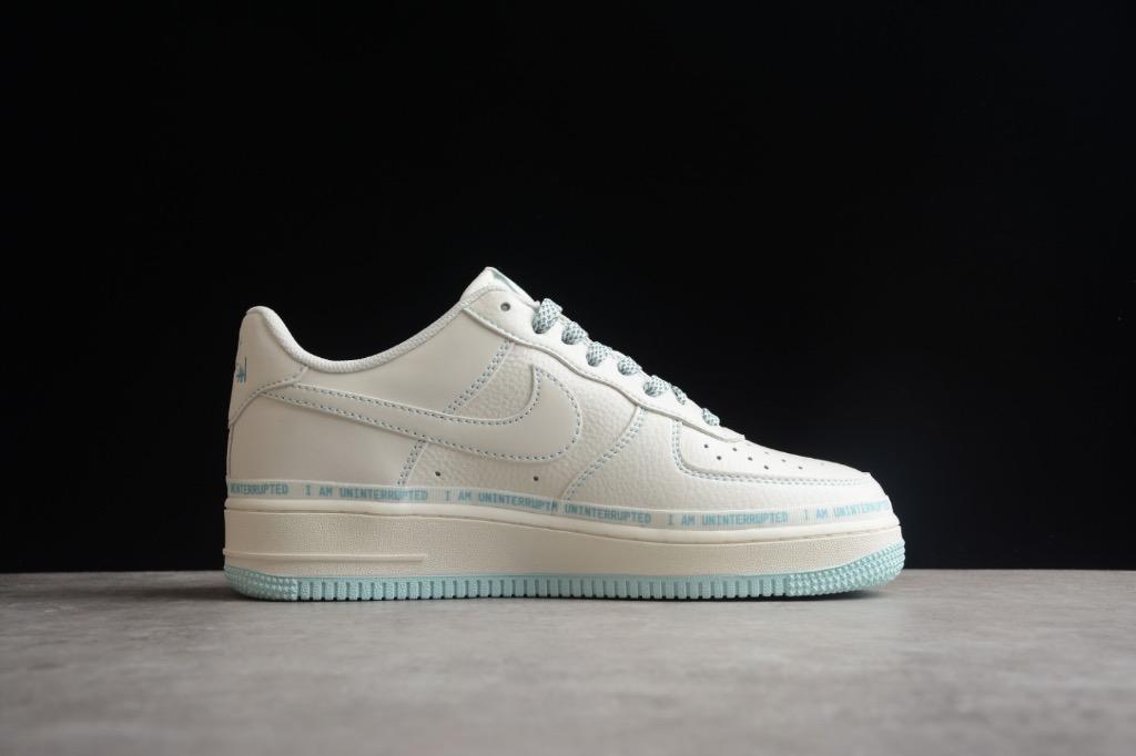 NIKE Air Force 1 Low baby blue Beige shoes Euro 36 45 Women s Fashion Footwear Sneakers on Carousell