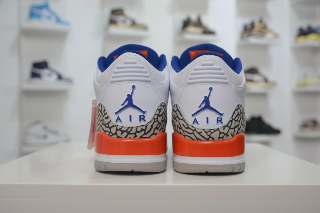 Nike Air Jordan 3 Retro Knicks 2019 136064 148 Men s Fashion