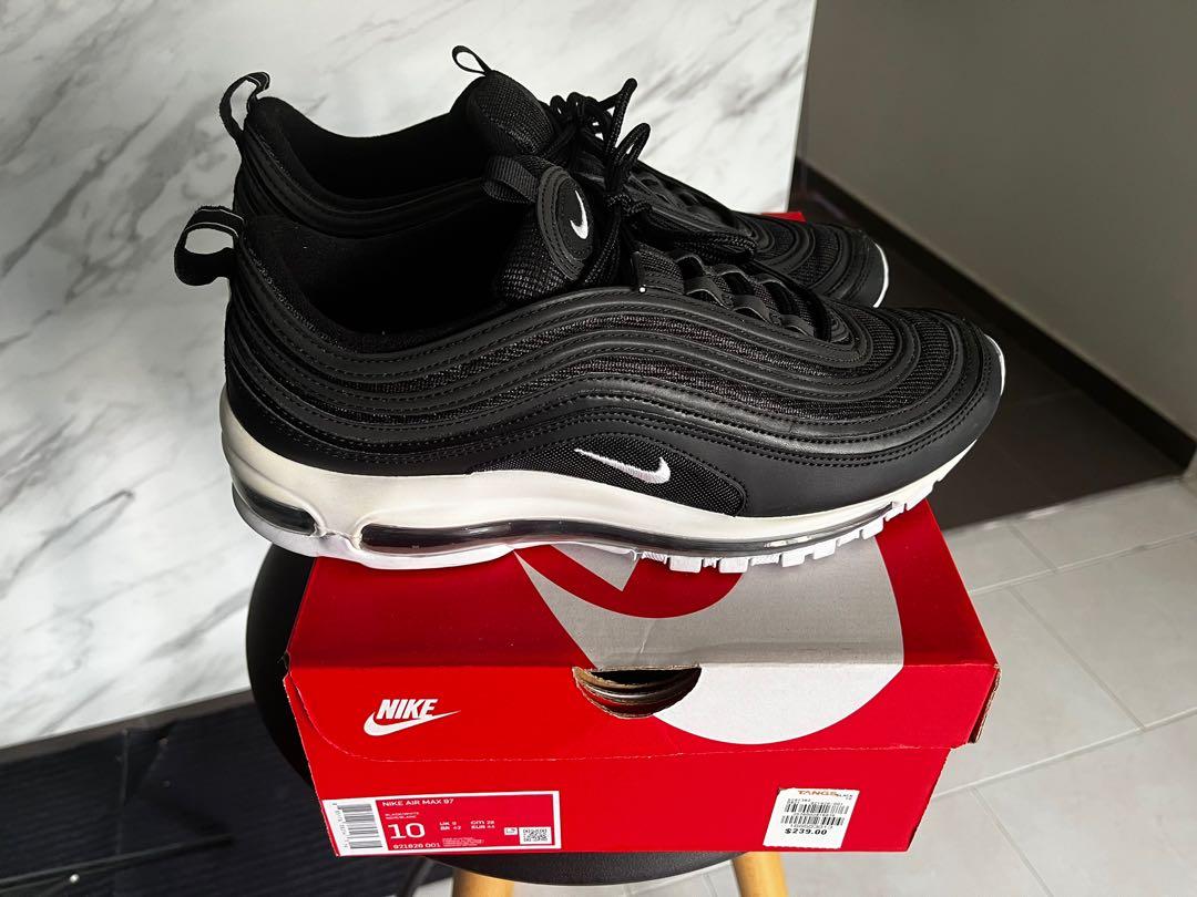Nike air max online 97 black white reflective