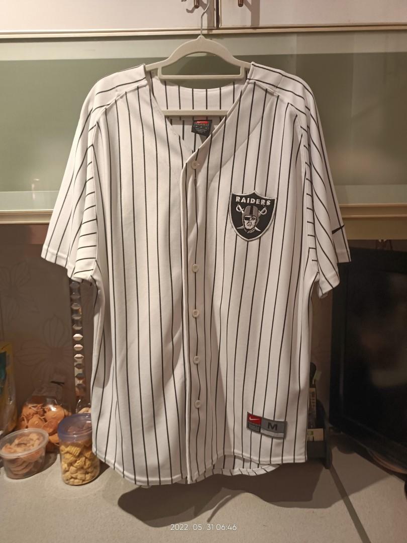 Raiders pinstripe jersey online