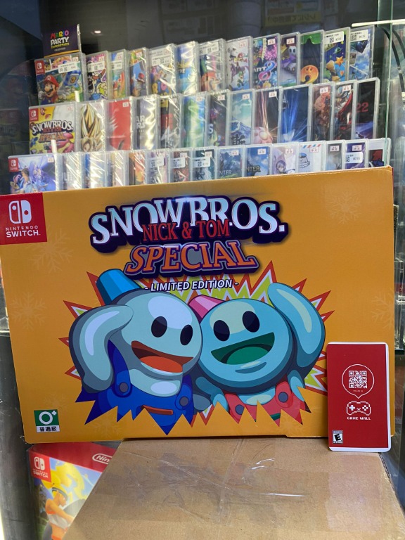 NS 雪人兄弟特別版Snow Bros. Nick & Tom Special 限定特別版(連 