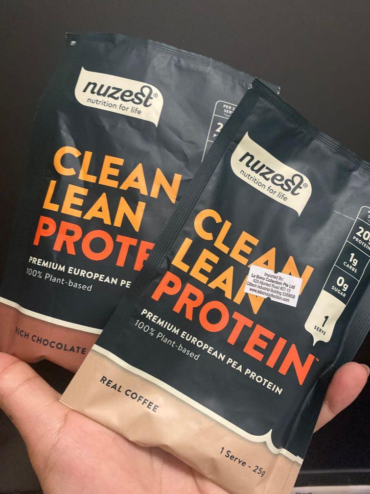 Nuzest Clean Lean Protein Trial Sample, Health & Nutrition, Health ...