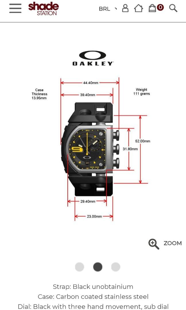 Oakley FuseBox Sealth Black Luxury Watches on Carousell