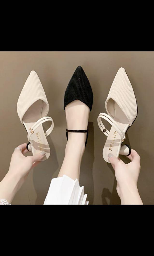 White work heels on sale