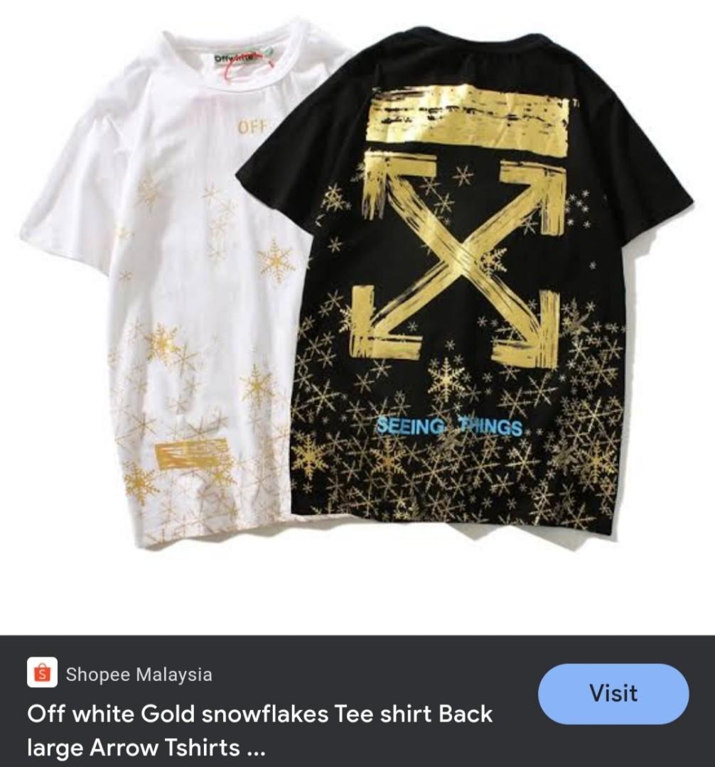 Off white shop snowflake shirt