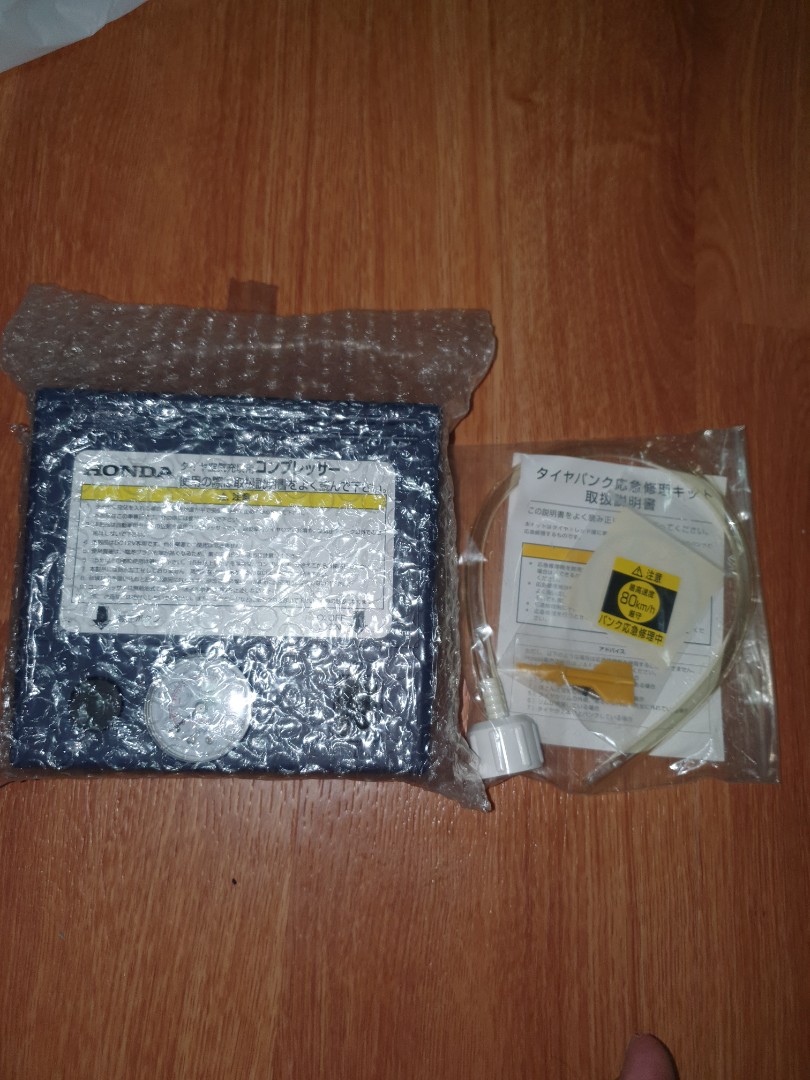 Original Honda Tyre Repair Kit, Car Accessories, Accessories on Carousell