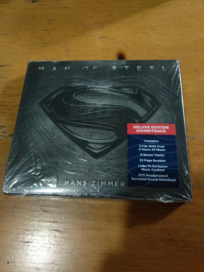 01. Man of Steel (Hans' Original Sketchbook) (Man of Steel OST - CD2) 