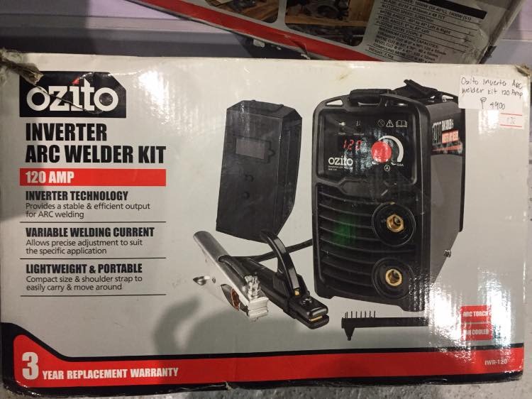 Ozito Inverter Arc Welder Kit, Furniture & Home Living, Home